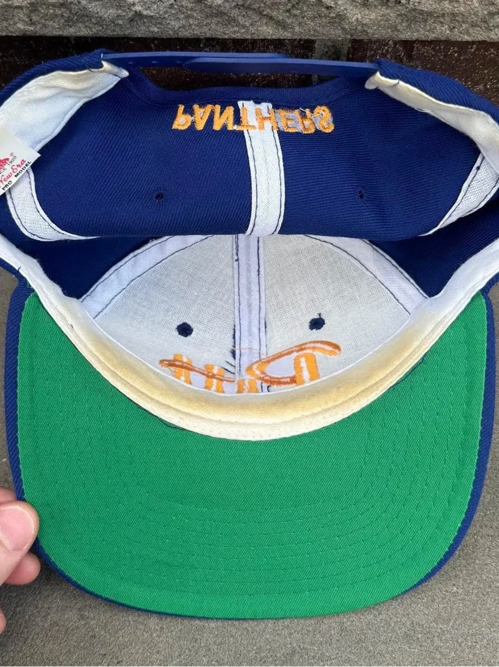 Vintage New Era University of Pittsburgh Panthers Hat